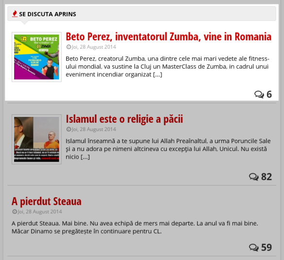 SE DISCUTA APRINS: Beto Perez, inventatorul Zumba, vine in Romania [6 comentarii]
